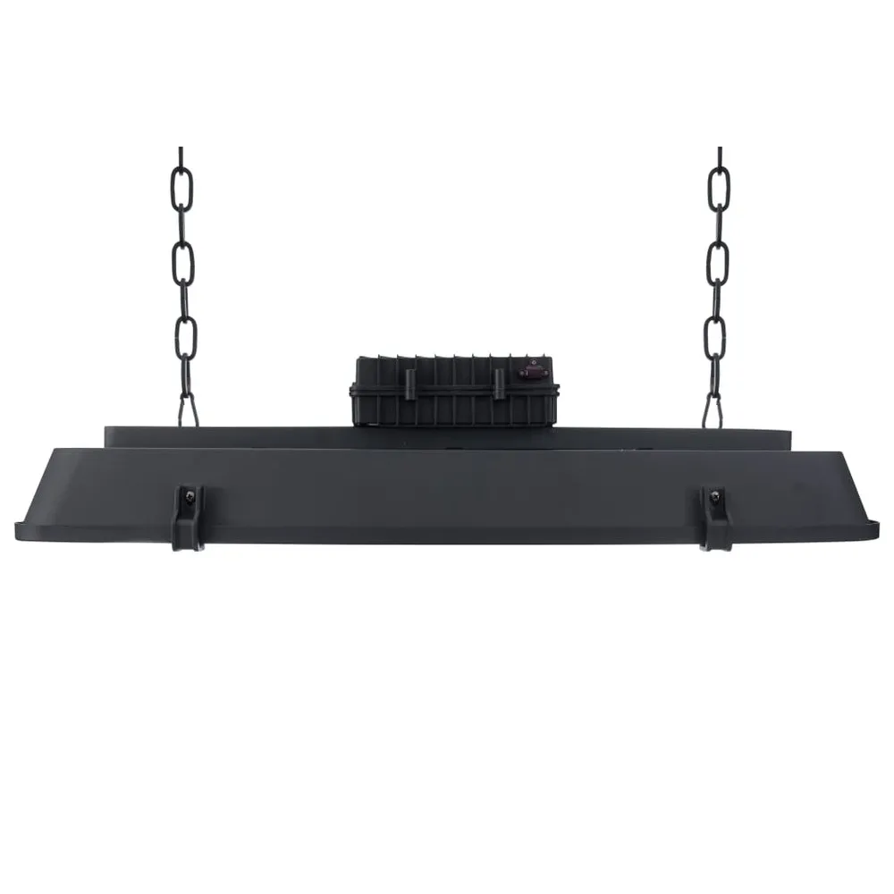 Chauffage suspendu royal diamond dark 2500 w noir