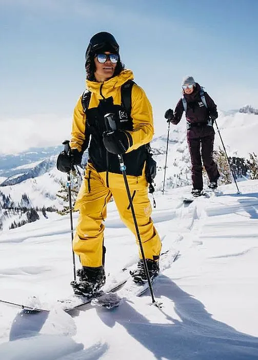pantalon Burton Tuvak C-Knit AK 3L Gore-Tex - Goldenrod/True Black - women´s