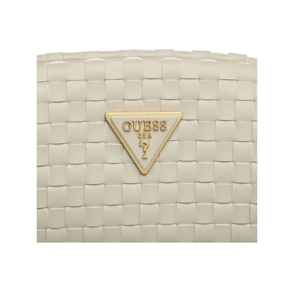 Sac a main  Guess lisbet frame clutch blanc