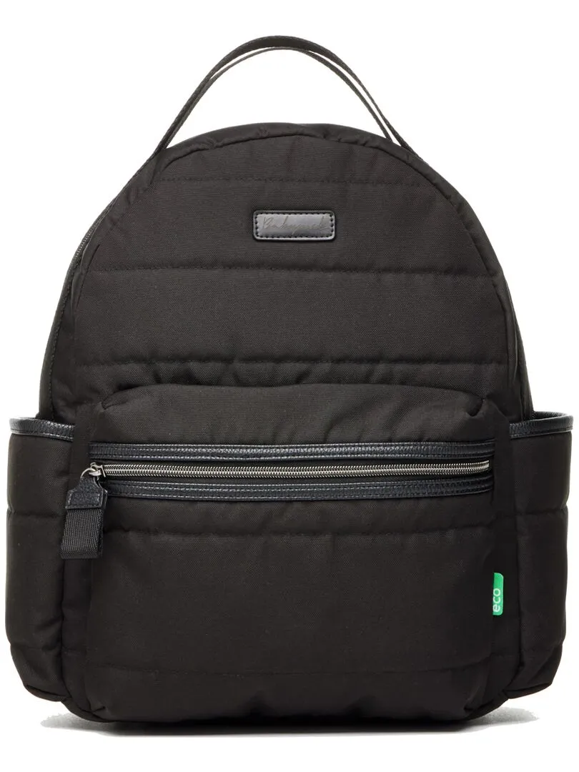 Sac à dos à langer Lola eco quilt noir - Noir