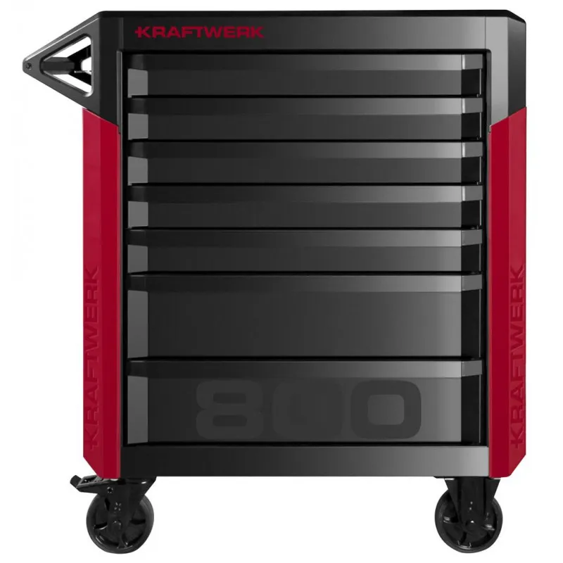 Servante d'atelier PT800 PRO LINE-  7 tiroirs 60x40 cm sans outils - KRAFTWERK