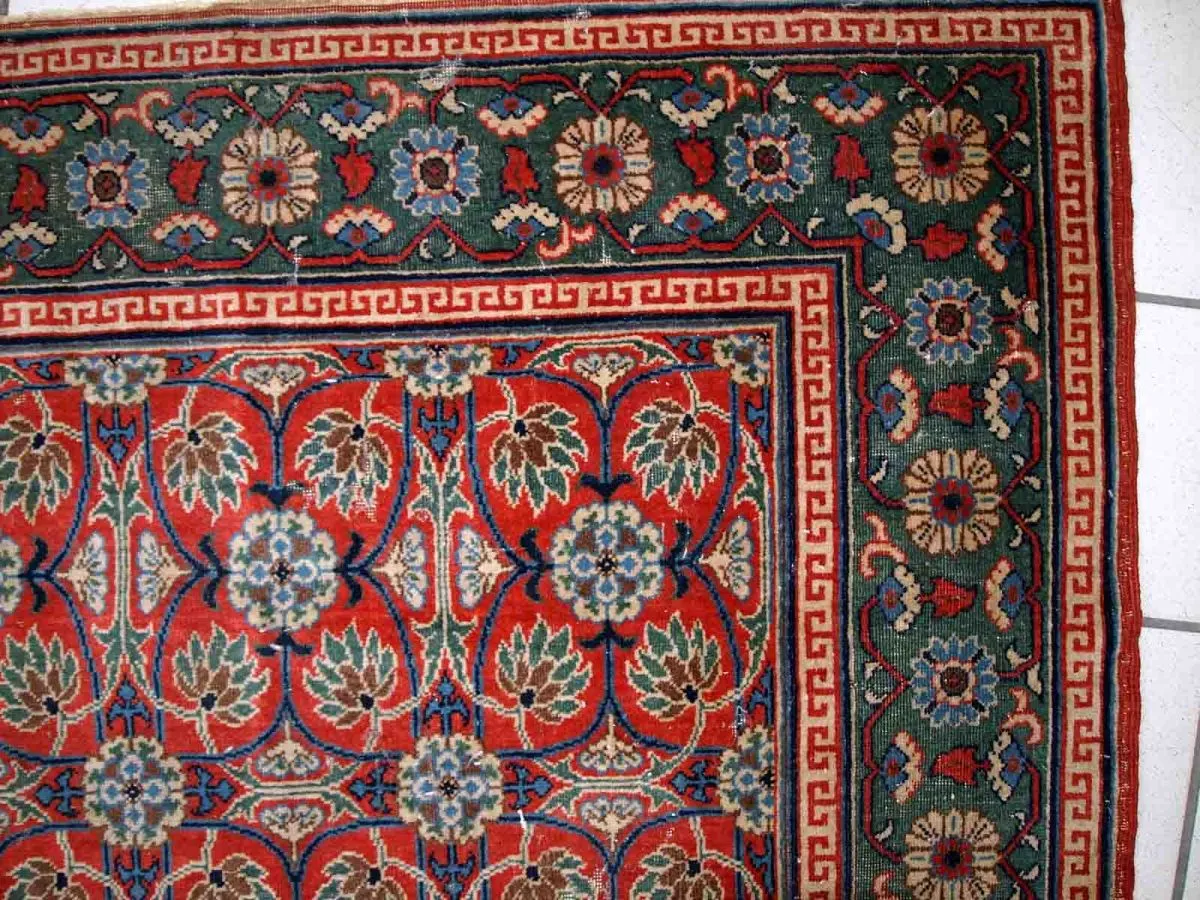 Tapis ancien Turkestan Oriental Khotan fait main, 1C724