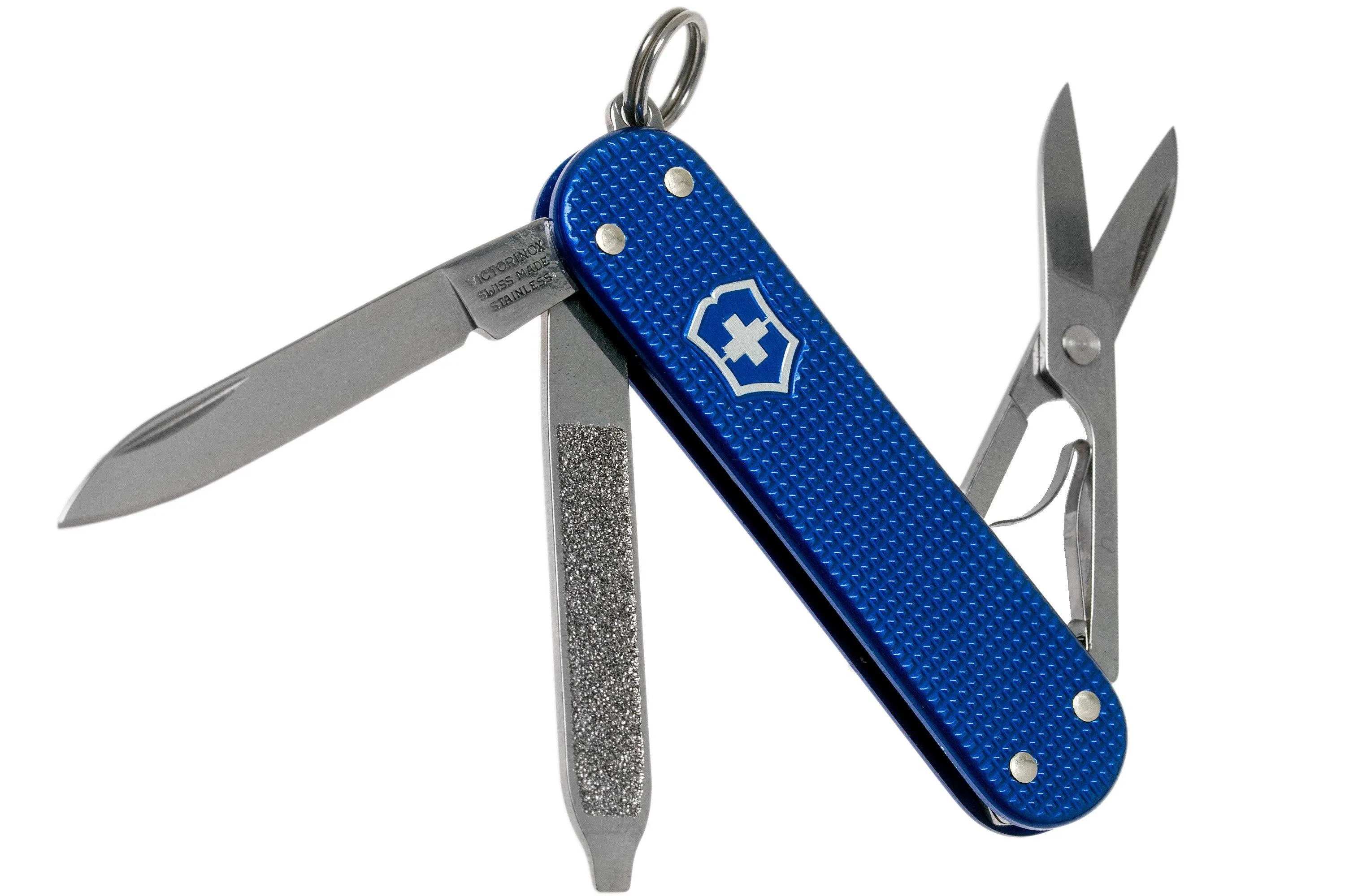 Victorinox Classic Alox Blue 0.6221-22R4.KTE1 Knivesandtools Edition, couteau suisse